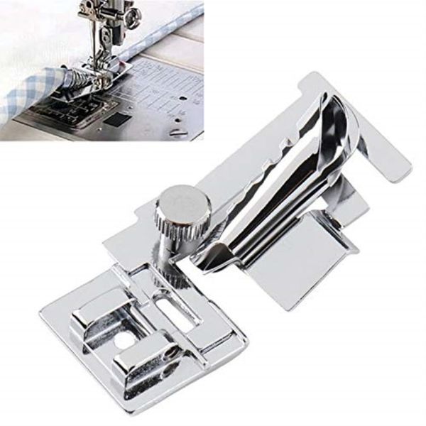 

household sewing machine presser foot cloth strip presser foot hemming strip diy apparel sewing tools & accessory, Black