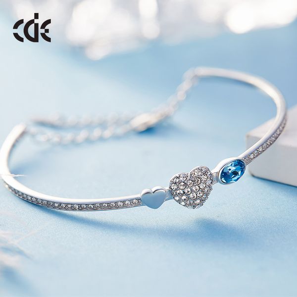 

wedding party silver s925 beaded pearl gift woman lady diamond jewelry bracelet for bride acting initiation graduation cde-275, Golden;silver