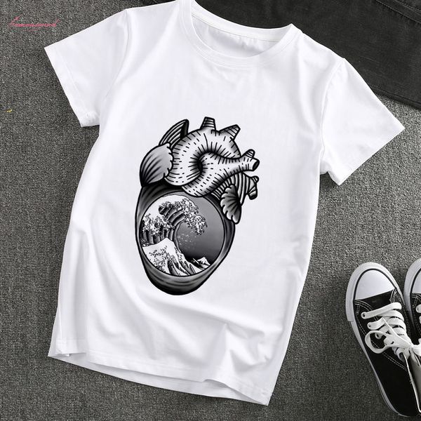 

new harajuku summer t shirt women van gogh art oil painting t shirt fashion tshirt female aesthetics tees clothing, White