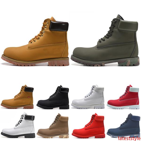 

boots men women luxury designer boots stiefel chestnut fashion mens red martin boots mens snow boot 36-45