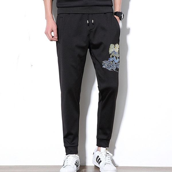 

традиционная китайская одежда для мужчин китайский рынок онлайн брюки эластичный пояс брюки карго брюки новое поступление 2018 ta235, Red