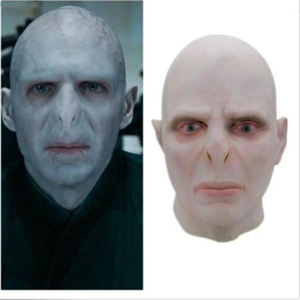 

лорд волдеморт маска halloween cosplay masque boss латексные horrible страшные маски terrorizer хэллоуина маски prop мужчины
