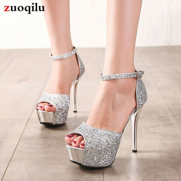 

high heels women shoes strap platform heels shoes woman high heel party wedding female chaussure femme talon buty damskie, Black