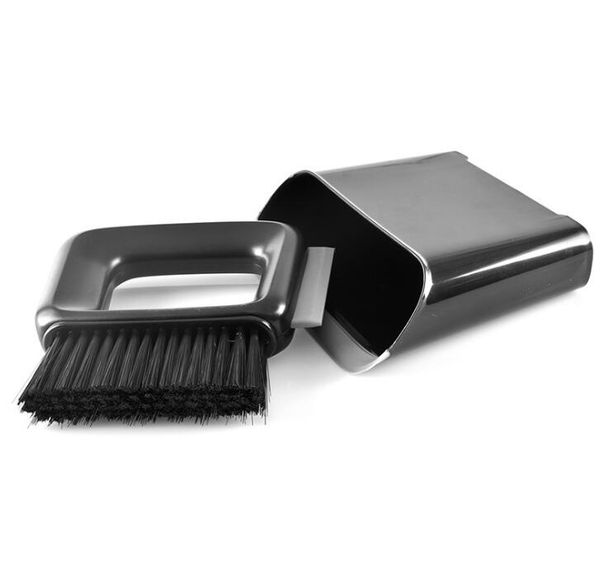 

nrpfell кофемолка порошок щетка для чистки кофе машина щетка барная стойка щетка сочетание веника и совка черный