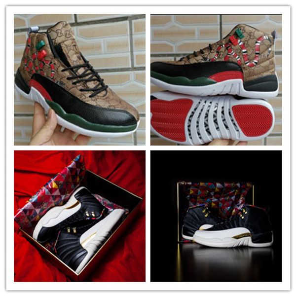 

new jumpman xii 12 cny super quality basketball shoes mens fashion color 12s sports jogging sneakers size 40-47