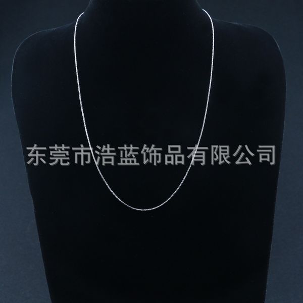 

women's stainless steel necklaces snake bone cross hammer round necklace fine short necklace titanium steel of puncture of neckl, Black
