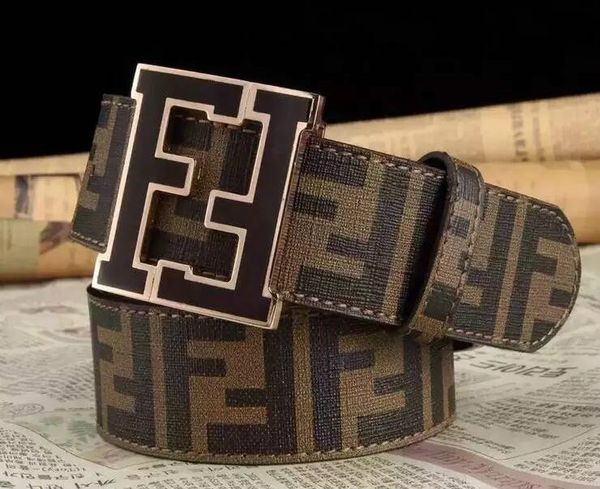 

горячей распродажа new мода бизнес стиль f ремней дизайн мужские женские f золотистой пряжкой белого кожаного ремня не с коробкой в ​​качест, Silver