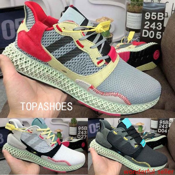 

2019 zx4000 futurecraft 4d zx 4000 futurecraft 4d alphaedge y3 men running shoes original designer brand sneakers black white size 40-45