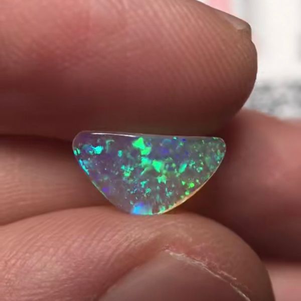 

природный опал 0,580 карат австралия происхождение нерегулярные кристалл опалы свободные драгоценные камни желе опалы свободные камни драгоц, Black