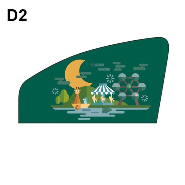 

new sale universal car sun shade magnetic curtain cartoon children protector window sunshade cover
