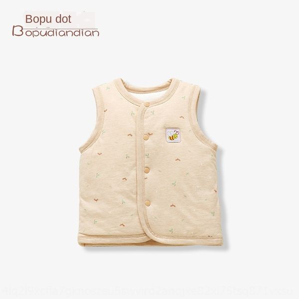 

2019 colored cotton baby waistcoat 0-1 year old male and female baby cotton autumn vest vest waistcoat, Camo