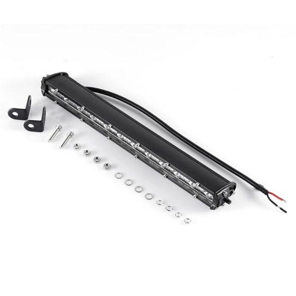 

black diecast housing energy efficient 36w 6000k lighting effect flood /spot beam 10-30 dc long strip light