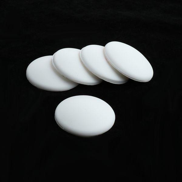 

10 pcs rubber fender handle door lock pad protection wall stick mute fenders white