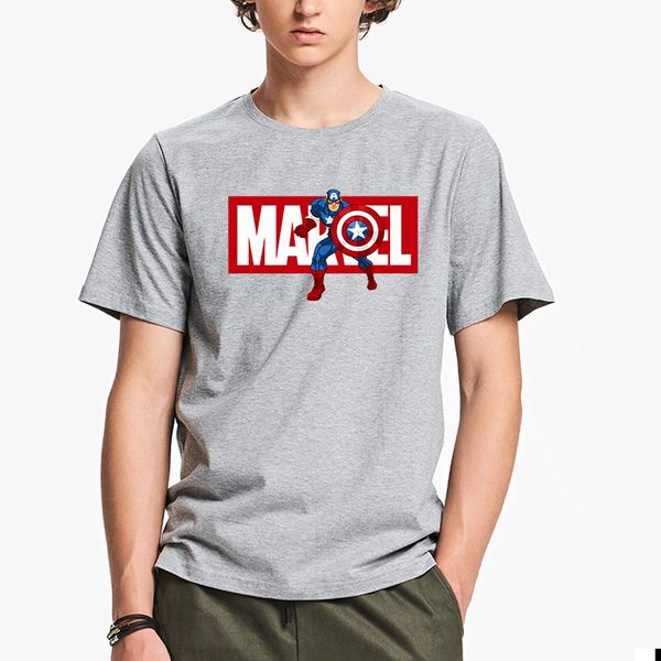 

mens designer t shirts fashion brand letter hero print tees 2020 new arrival womens designer t-shirt couple 4 color, White;black