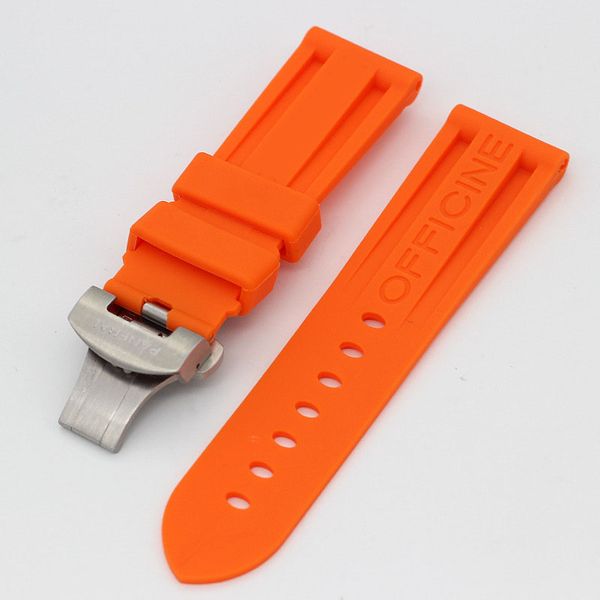 

Развертывание пряжки бабочки застежке ТУТ Оптовая ПАН силиконовый ремешок Спорт