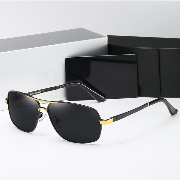 

men polarized sunglasses brand new square vintage sunglasses men driving goggles sun glasses with accessories 557, White;black