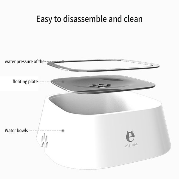 

small animal feeders travel portable drinking water non toxic storage dog cat large capacity floating pet bowl fountain dog grooming