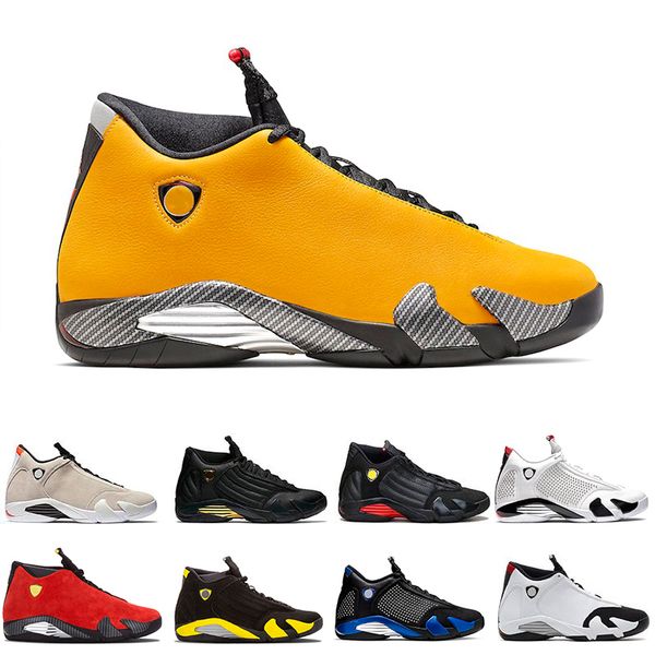 

2019 reverse ferrar candy cane 14 14s mens basketball shoes university red desert sand dmp last sthunder b mens sports sneakers