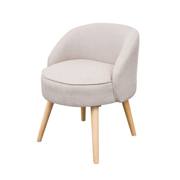 2020 Backrest Vanity Stool Padded Bench With Solid Wood Legs