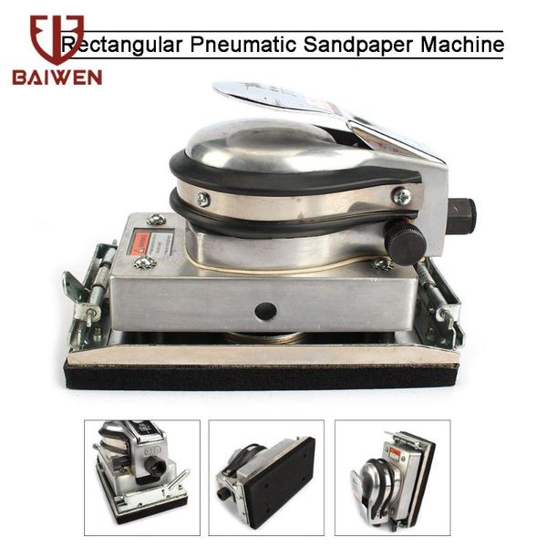 

1/4'' air sander professional pneumatic random orbital air palm sander 8000rpm round polished grinding hand tool