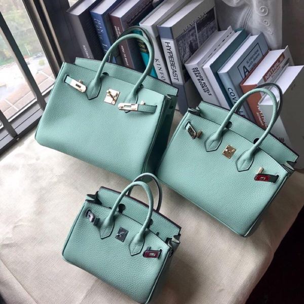 

luxurious2019 green mint head layer litchi cowhide single shoulder messenger handbag woman trend package fund