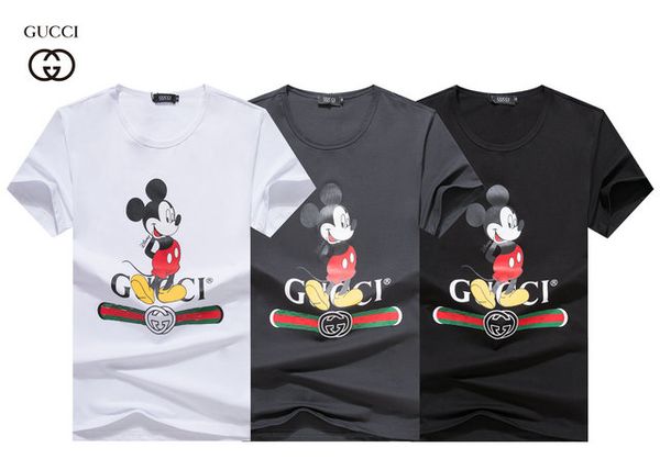 

gc luxury men тенниска досуг хлопок дышащие дикий с коротким рукавом new hot sale модные тенниска конструкторы private заказ с коротким рука, White;black