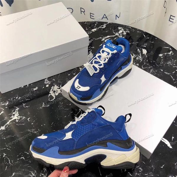 

luxury designers men's casual shoes triple s designer low old dad sneaker combination soles boots mens womens sneakers shoes quality