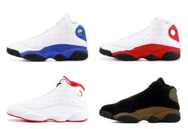 

13s classic 13 bred basketball shoes olive hof dmp black cat he got game hyper royal barons mens women michael sports