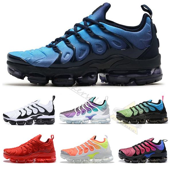 

tn plus size us 13 mens shoe 2019 sneakers breathable reverse sunset desingers running shoes new arrival color bumblebee be true grape
