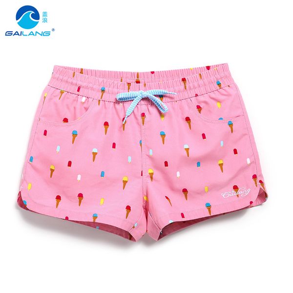 

women board shorts pink swimming short swimsuits cartoon parttern quick lovely running shorts joggers bodybuilding sexy