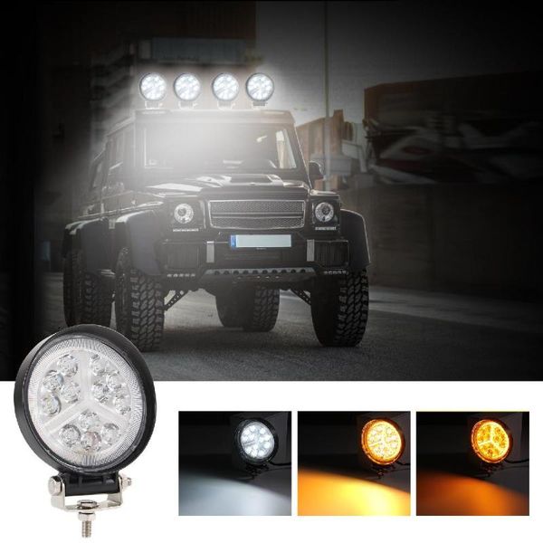 

2pcs 4 inch round led work lights 12v/24v for 4x4 offroad car spot driving light