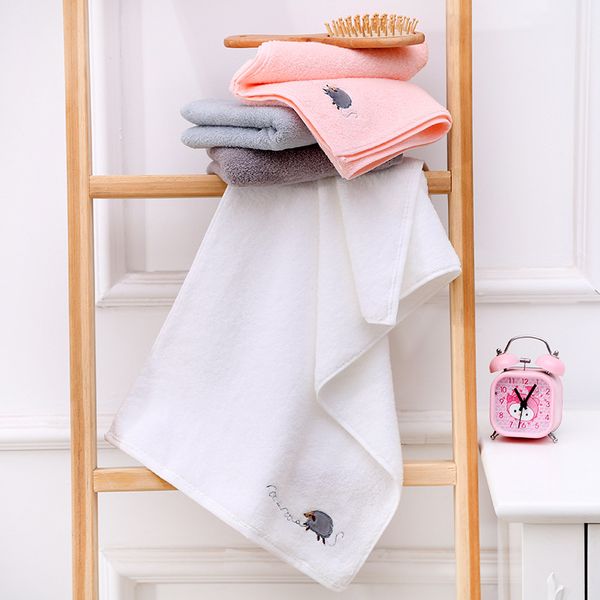 

34*74cm cotton embroidered towel, 4 colors