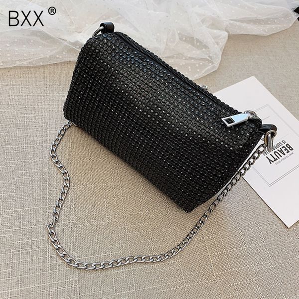 

bxx] handbags handmade retro chain bag 2020 spring female diamonds mobile phone bags evening clutch bag hk571
