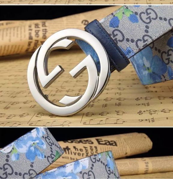 

high-grade luxury leather belt fashionable ladies leather casual letters smooth buckle black and red leather belt 7cm belt body 012