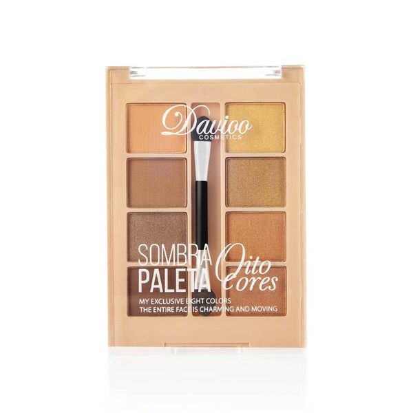 

8 color palette make up palette matte shimmer pigmented eyeshadow