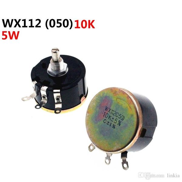 

wx112 wx050 single turn wirewound potentiometer 10k 103 5w