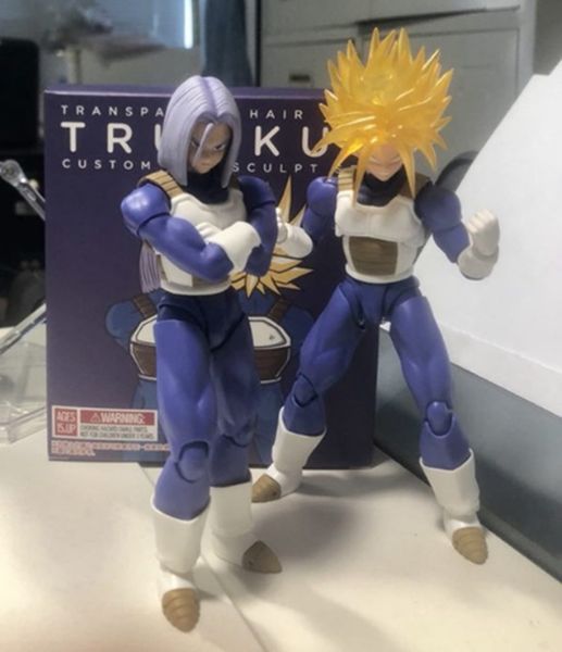 2019 Demoniacal Fit Suit For Dragon Ball Z Dbz Shf Ssj Trunks Goku