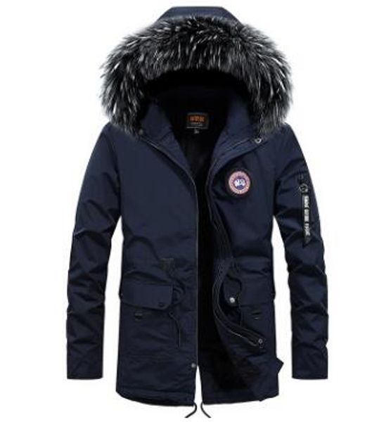 

2019 canadian men 039 langford parker down jacket parker winter warm winter expedition coat coat hooded fur collar down jacket