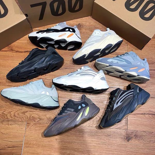 

2020 кроссовки stock x New Kanye West спортивная обувь yeezy yeezys yezzy yezzys 700 wave кроссовки статический белый Сезам #5987