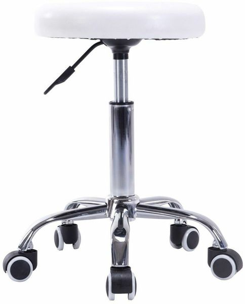 

white massage beauty salon dental tattoo swivel stool chair wheels furniture new