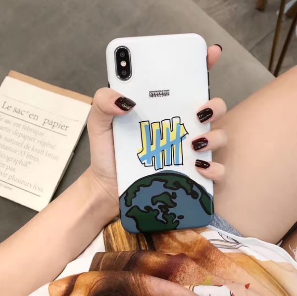 

чехол для телефона 1шт мода tide марка мобильного телефона чехол для iphone 7 8 x xr xs 11 pro max all-inclusive soft shell anti-fall защитн
