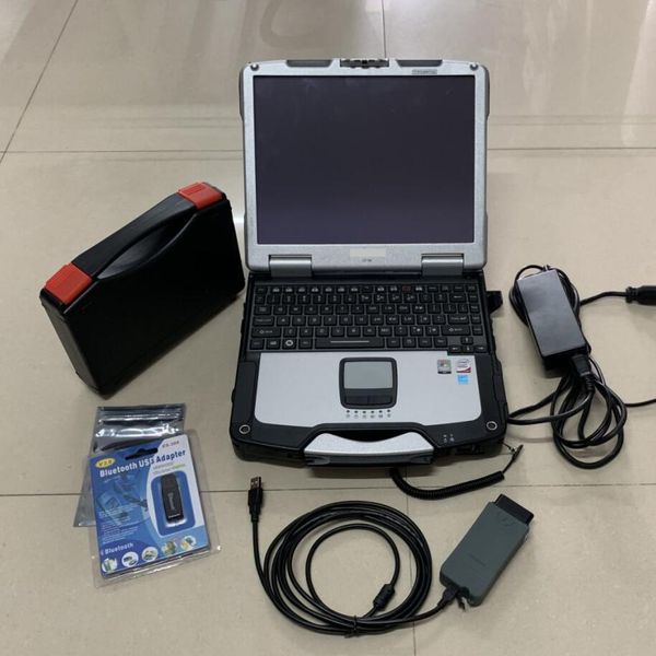 

diagnostic tool scanner bluetooth odb2 5054a odis hdd 500gb with lapcf30 touch screen pc full cables