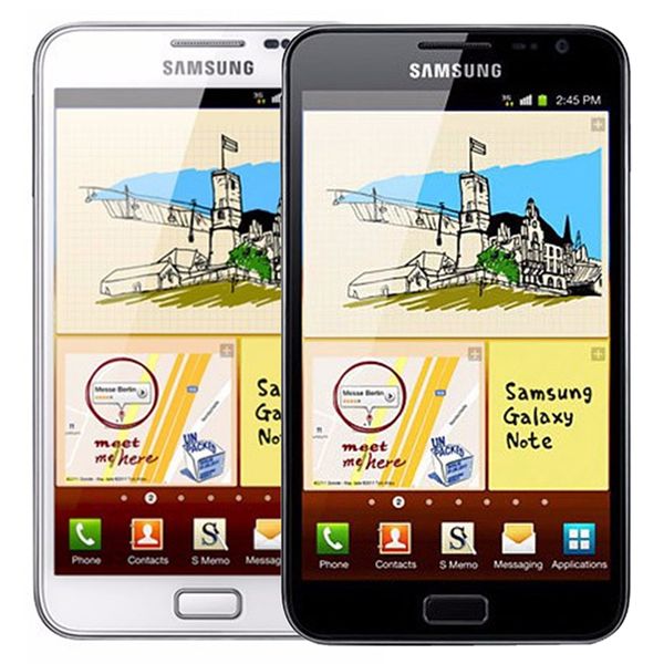 

оригинальный восстановленное samsung galaxy note n7000 5,3-дюймовый двухъядерный 1gb ram 16rm rom 8mp 3g разблокирована android мобильного т