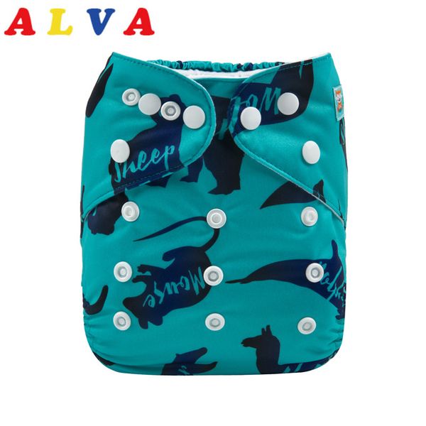 

new arrival alvababy baby cloth diaper reusable nappy with 1pc microfiber insert
