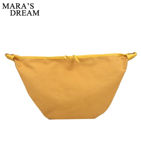 

mara's dream 2020 new solid color messenger canvas bag female high-capacity student one-shoulder diagonal