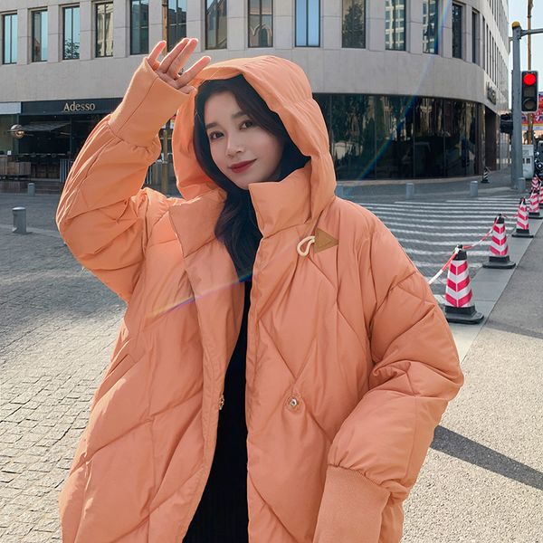 

women short jacket stand zipper parka 2020 winter jacket coat autumn with a hood solid warm casual padded parka female coat