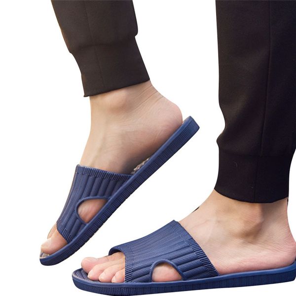 

vogue men summer englon antiskid flip flops shoes sandals male slipper flip-flops shoes woman slippers # p##518, Black