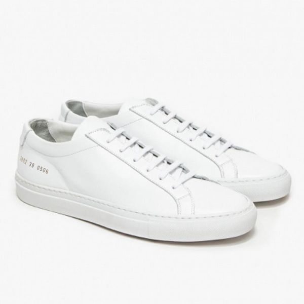 

common projects by women black white low shoes men women genuine leather casual shoes flats chaussure femme homme