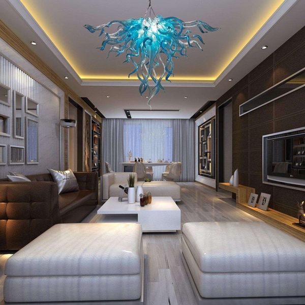 

modern crystal chandeliers beautiful murano glass ceiling chandelier led lights creative pendant light home l living room lighting