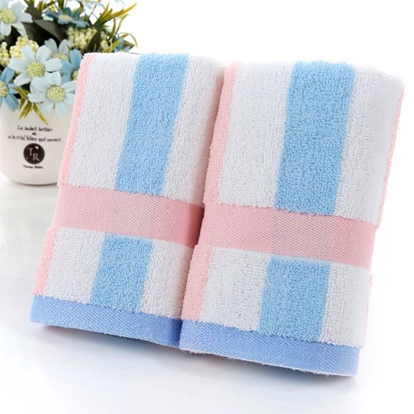

hair drying thicken stripe no fade beach swimming cute 3 kinds skin-friendly cotton face washing towel soft absorbent drying
